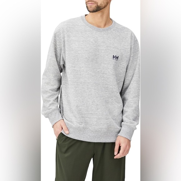 Helly Hansen Other - Helly Hansen Men’s Bottle Neck Logo Crew Sweatshirt - Grey